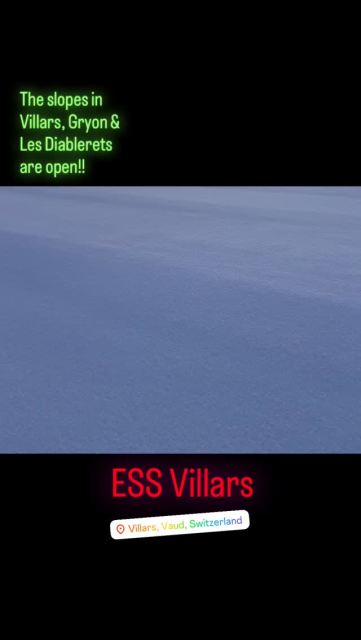 冬がやってきました。今年のスイスは雪が早めに降って、スキー場のオープンも順調です♪#スイス #スキー場 #switzerland_bestpix #themountainiscalling